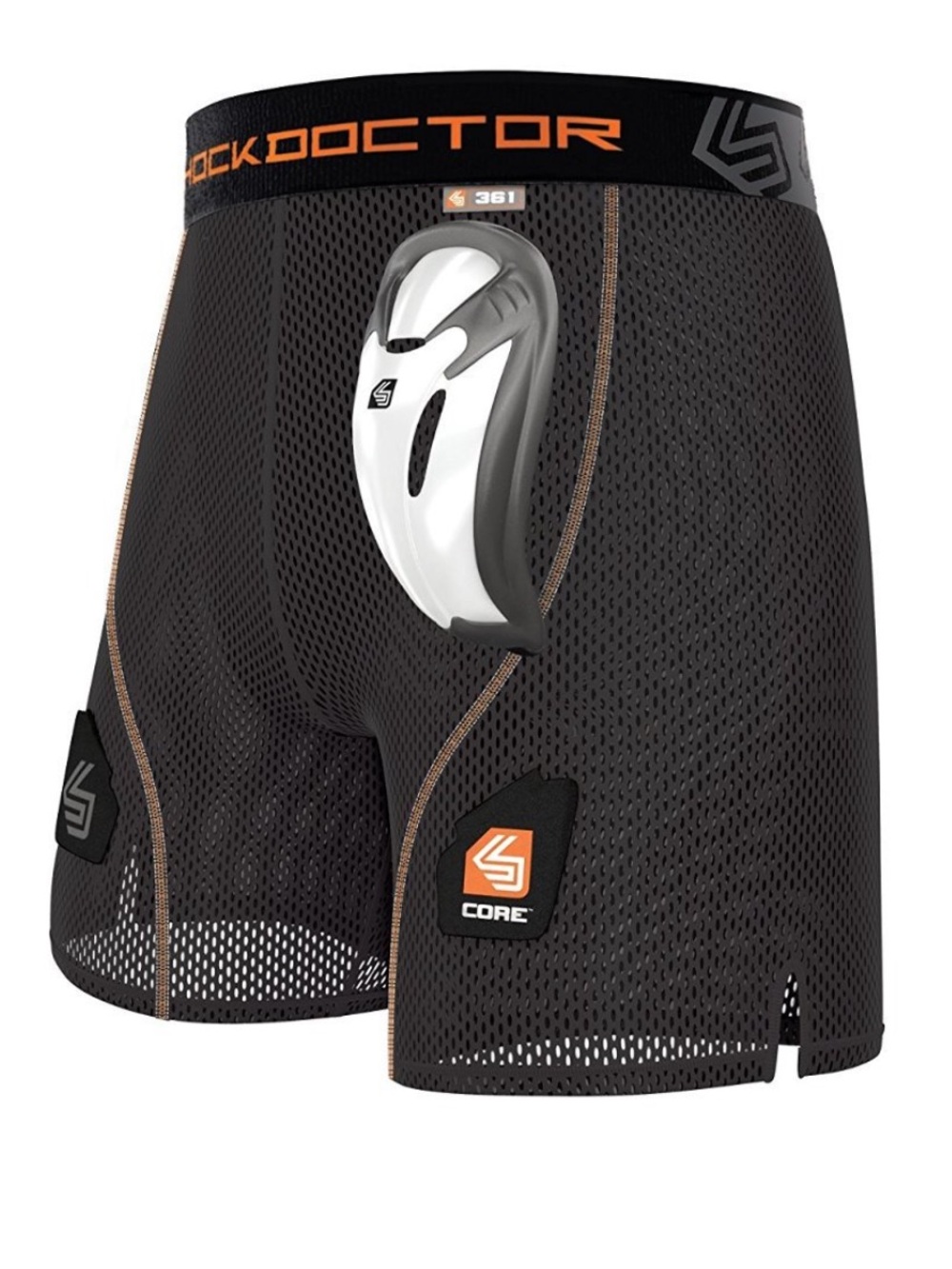 Shock Doctor Core Loose Hockey Shorts BioFlex Cup